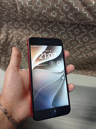 ayfon 7 s: IPhone 8 Plus, 64 GB, Qırmızı, Barmaq izi — 1