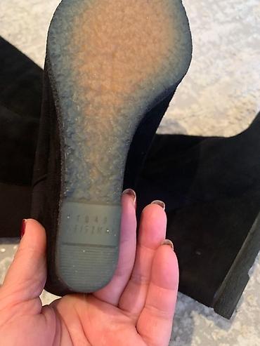 Сапоги: Сапоги, 37.5, Stuart Weitzman, Новый, цвет - Черный, Самовывоз, Платная доставка — 7
