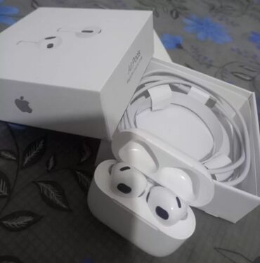 en ucuz airpods: Simsiz (Bluetooth) Yeni Qulaqcıqlar Apple, rəng - Ağ