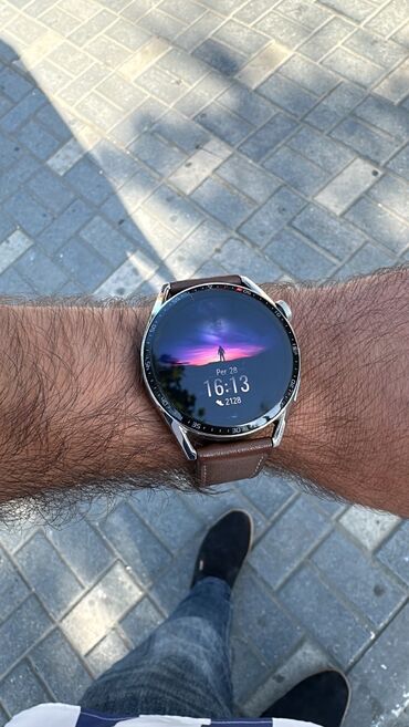 Smart saatlar: İşlənmiş, Smart saat, Huawei, Аnti-lost, rəng - Qara