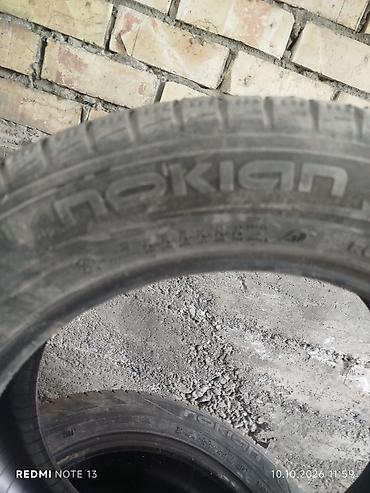 ващ 2109: Шины 215 / 60 / R 17, Зима, Б/у, Комплект, Внедорожные (АТ/МТ), Китай, Nokian — 3