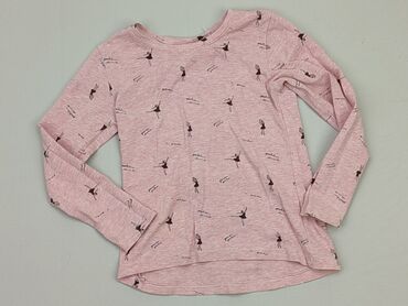 elegancka bluzka pudrowy róż: Blouse, 3-4 years, 98-104 cm, condition - Good