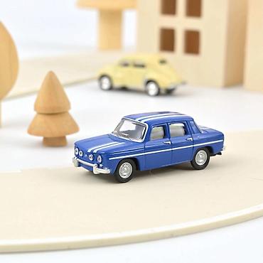 sat: 🏁 Renault 8 Gordini 1965 – Blue (Norev Minijet 1:64) Norev Renault 8 — 1