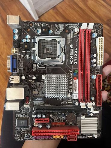 intel core 5: Материнская плата Biostar G41D3C (форм‑фактор microATX) — 3