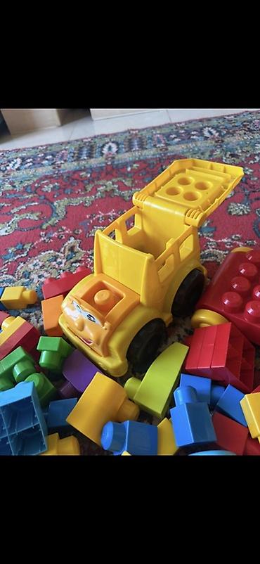 lego technic konstruktorları: Original lego dəst araba,maşın ilə Rəngarəng iri ölçülü konstruksiya — 2