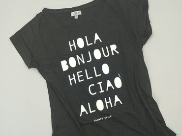 czarne t shirty zara: Футболка, S, стан - Хороший