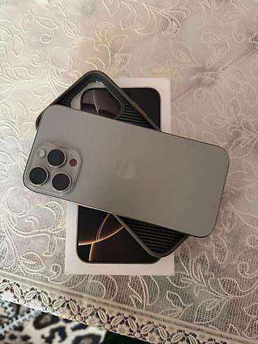IPhone 16 Pro Max, 256 GB, Natural Titanium, Face ID