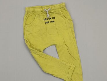 spodnie skórzane sinsay: Spodnie dresowe, So cute, 2-3 lat, 98, stan - Dobry