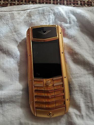 Vertu Ti, Б/у, цвет - Золотой, 1 SIM
