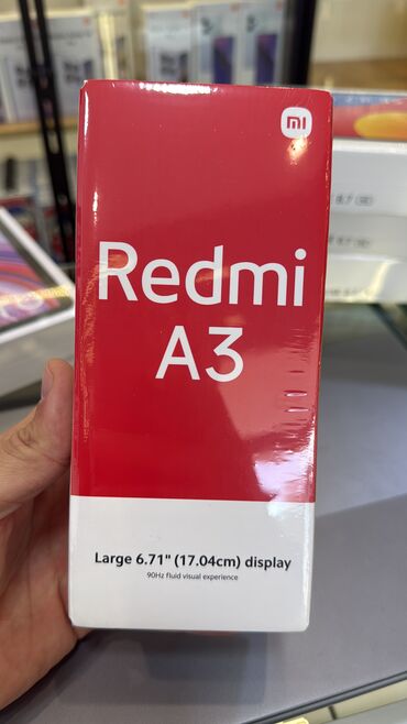 котел телефон: Redmi, Redmi A3, Жаңы, 64 ГБ, 2 SIM