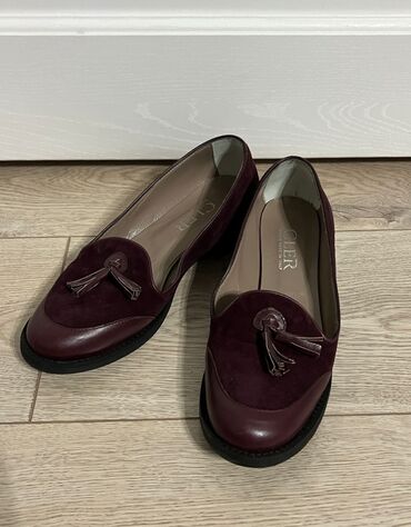 женские бордовые туфли: Туфли Размер: 38, цвет - Фиолетовый