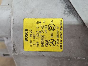 Передние фары: Передняя левая фара Mercedes-Benz 2001 г., Б/у, Оригинал, Германия — 7