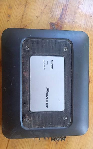 pioneer dinamikler: Pioneer GM-6400F avtomobil gücləndiricisi - 4-kanallı audio — 1