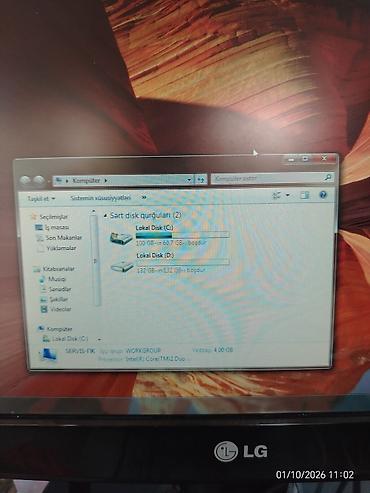 lenovo legion pad 5: Stolüstü kompüter seti Tərkib: - LG 22" LCD monitor (Ekranda — 4
