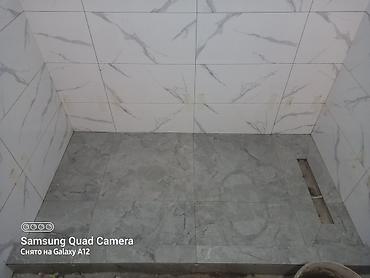 Укладка плитки: Подготовка стен для укладки, Подготовка стен для грунтовки, Резка плитки | Керамическая плитка, Керамогранитая плитка | Вертикальная укладка, Диагональная укладка, Горизонтальная укладка Больше 6 лет опыта — 9