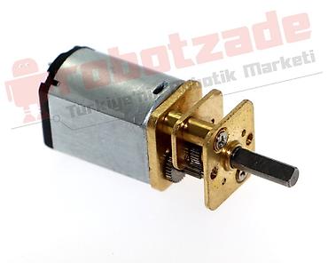 Ötürücü qutuların detalları: Spark 6V 1000 RPM DC Motor – Mini Sumo Robot Motoru Xətt izləyən və — 4