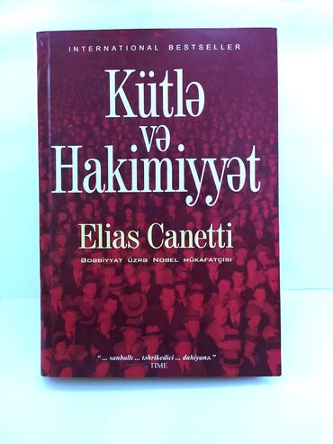 dim edebiyyat kitabi: "Kütlə və Hakimiyyət" Ədəbiyyat üzrə Nobel mükafatçısı olan Elias