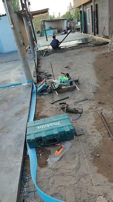 Бетонные работы: Жидкое стяжка куябыз арзан жана сапаттуу Бишкек шаары боюнча б.а — 10