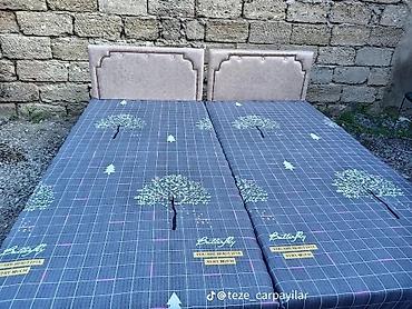 Ev üçün digər mallar: Təzə çarpayılar. 1 nəfərlik çarpayılar 60 manat. 2 nəfərlik taxt 110 — 3