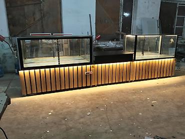 bar vitrini: Sirniyyat soyuducu satilir Market restoran ucun avadanliqlar — 1