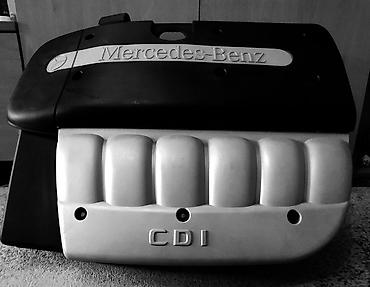 210: Крышка декоративная двигателя Mercedes-Benz кузов 210, двигатель 3.2 — 1