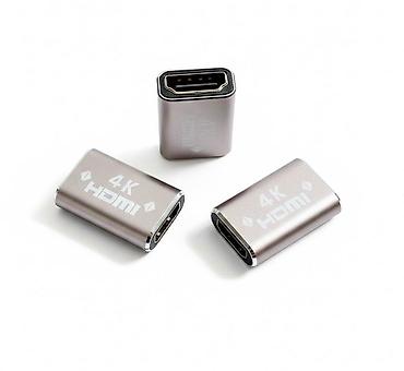 усилител: Соединитель HDMI (female) - HDMI (female) Black, HDMI удлинитель — 1