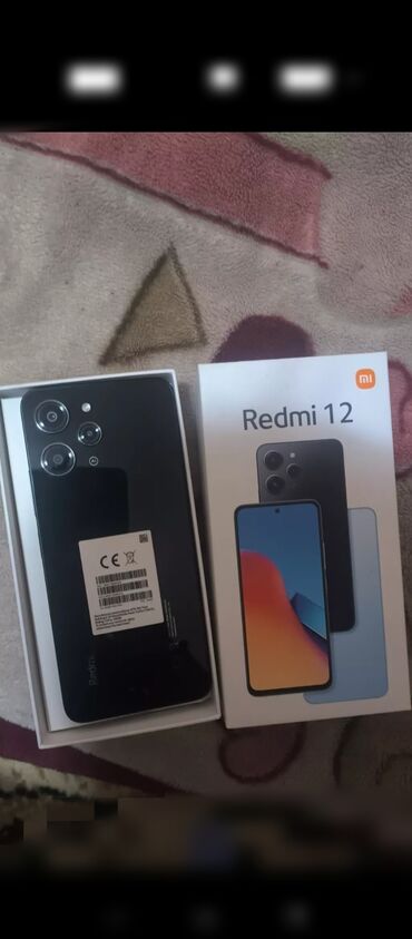 xiaomi redmi 10: Xiaomi, Redmi 12, Б/у, 128 ГБ, цвет - Черный, 2 SIM