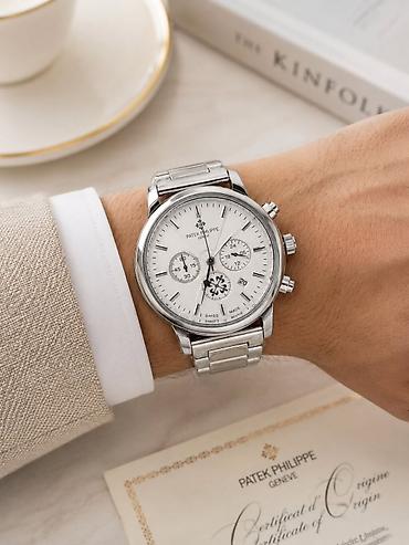 Aksesuarlar: Yeni, Qol saatı, Patek Phillipe, rəng - Qara — 3
