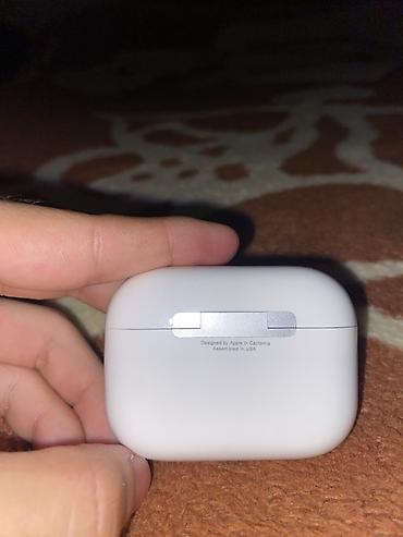 aır pods: Yeni Simsiz (Bluetooth) Qulaqcıqlar, Apple, rəng - Ağ — 10