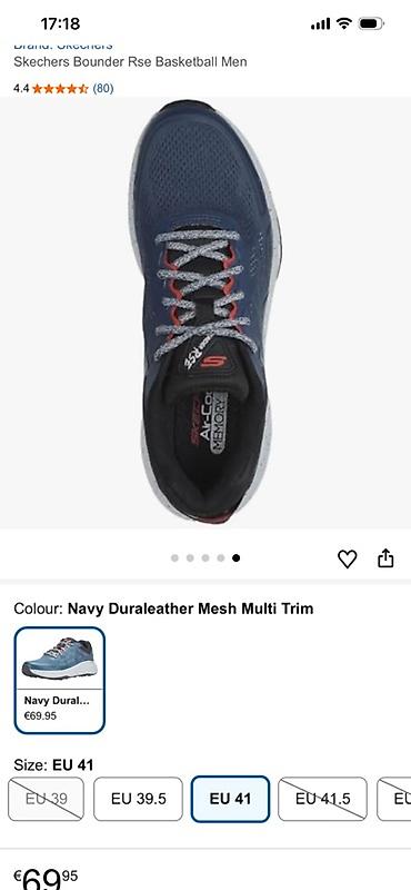 Krasofkalar və idman ayaqqabıları: Skechers Bounder Rse Basketball Men idman ayaqqabısı - Rəng: Navy — 2
