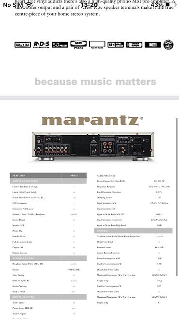 branik: Marantz resiver odlicno ocuvanispravan licno preuzimanje Beograd — 5