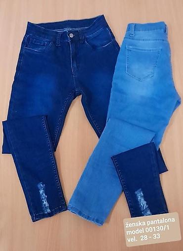 Farmerke: Ženske pantalone – više modela i boja - Model 00130/1: uske farmerke — 1