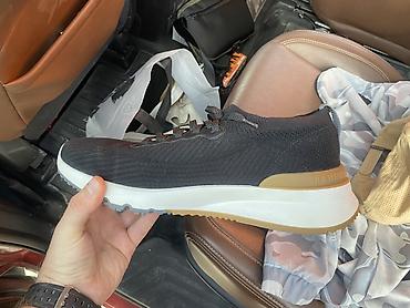 clarks обувь: Мужские кроссовки, 45, Brunello Cucinelli, Б/у, цвет - Бежевый, Самовывоз — 5