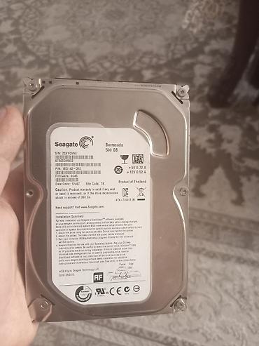Комплектующие для ПК: Жесткий диск Seagate Barracuda 3.5" Обмен или торг уместен - Модель — 1
