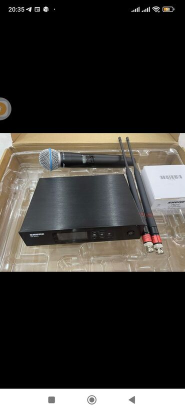 karaoke mikrofon ws 858: Shure GLXD4 beta58