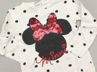 bluzka boho ażurowa: Blouse, Disney, 2-3 years, 92-98 cm, condition - Good