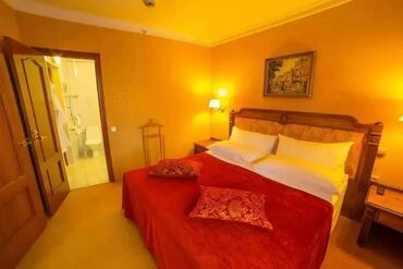 суточный квартира торговый центр ала арча: 1 комната, Душевая кабина, Кондиционер, Бронь