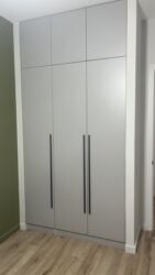 Шкафы для одежды: Шкаф для одежды, Новый, Прямой, МДФ — 2