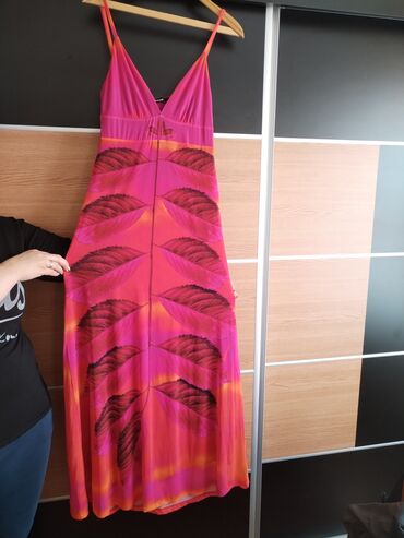 new yorker haljine za plazu: Desigual M (EU 38), bоја - Roze, Drugi stil, Na bretele