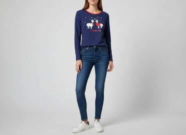 reserved t shirty z nadrukiem: Футболка жіноча, розмір M