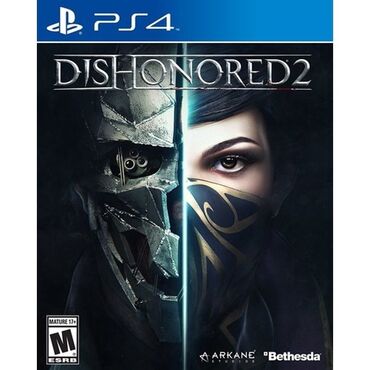 Video oyunlar və konsollar: Ps4 üçün dishonored 2 oyun diski
