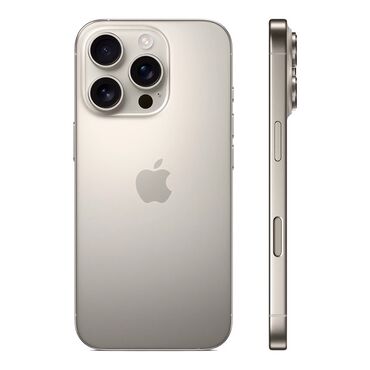 Apple iPhone: IPhone 16 Pro, Б/у, 256 ГБ, Natural Titanium, Зарядное устройство, Защитное стекло, Чехол, 100 %