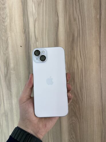 iphone 8 с документами: IPhone 15 Plus, Колдонулган, 128 ГБ, Көгүлтүр, Каптама, Коргоочу айнек, 92 %