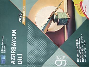 Testlər: Məhsul: “Azərbaycan dili – Test Toplusu 2025” (Dövlət İmtahan Mərkəzi) — 1