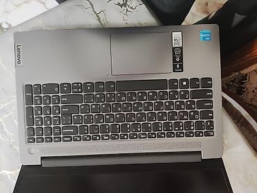core i3: Lenovo noutbuk – gümüşü korpus, 15.6" ekran Texniki xüsusiyyətlər və — 2