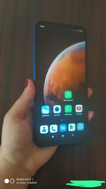 Redmi: Redmi 12C, 32 ГБ, цвет - Голубой, Отпечаток пальца, Две SIM карты