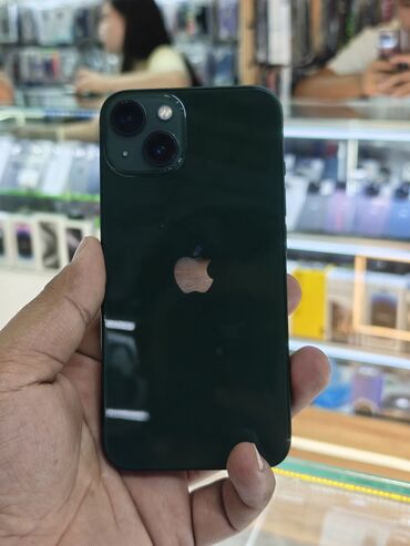 паук для микрофона: IPhone 13, Колдонулган, 128 ГБ, Жашыл, Каптама, Бөлүп төлөө менен, 86 %