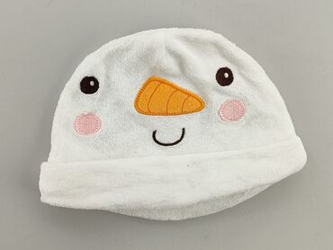 czapka zimowa niemowlęca z pomponem: Cap, 6-9 months, condition - Very good
