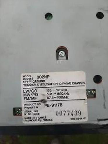 elektronska: CLARION PEUGEOT ISPRAVAN | Dobro stanje fali samo jedno dugme kao — 1