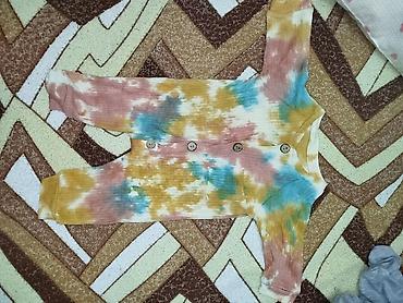 kombinezon satisi: Uşaq üçün uzunqol kombinezon - Rəng: tie-dye (xardal, mavi, tünd — 1